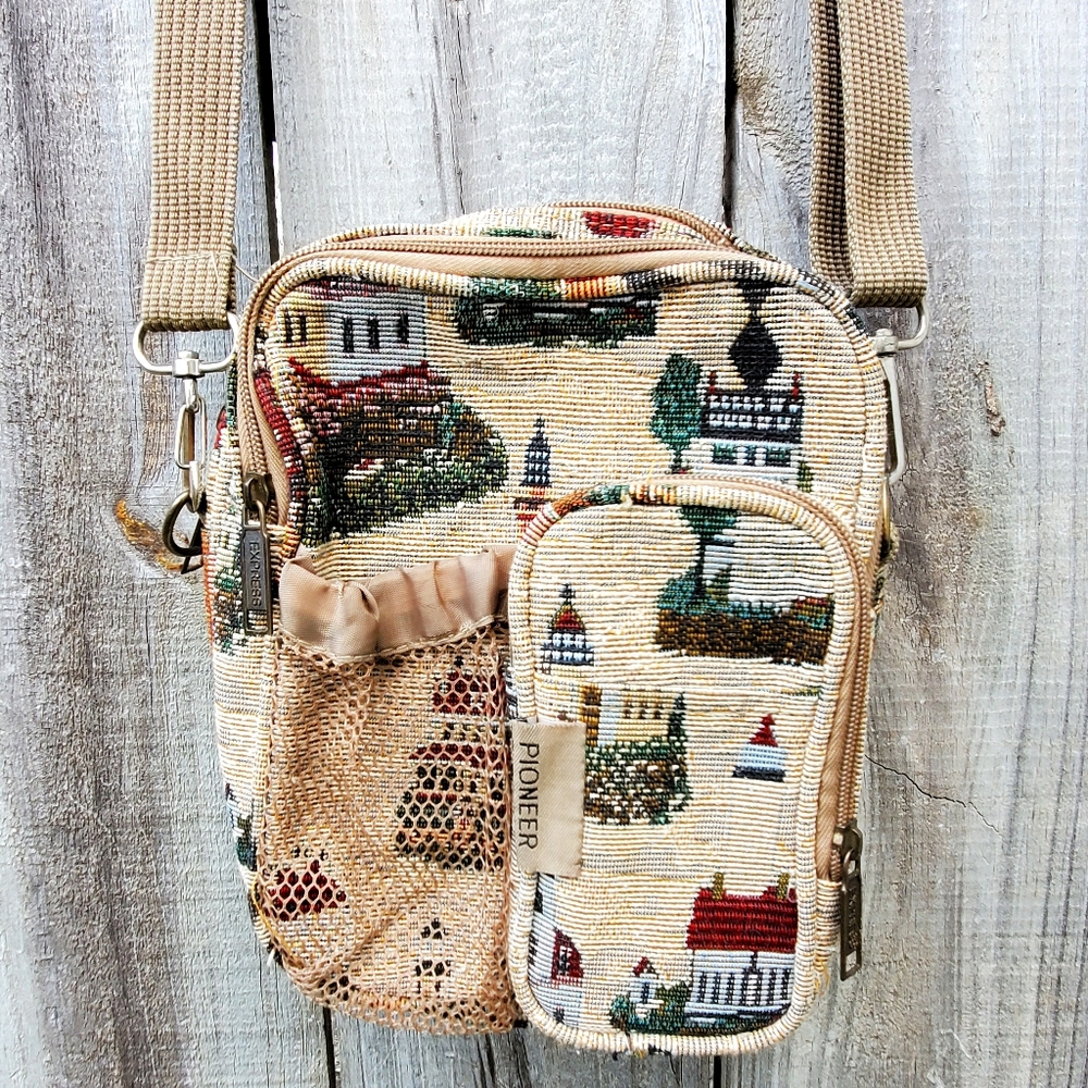 Vintage Pioneer crossbody bag